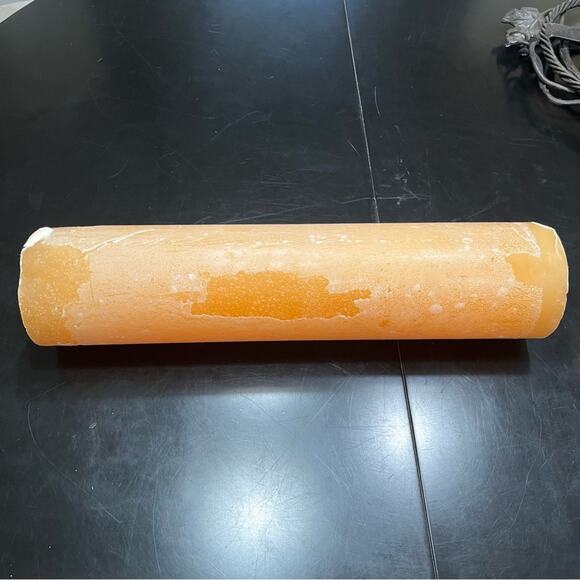 Pottery Barn Timber Pillar Cylindrical Centerpiece Long Burning Wax Candle 18” - Picture 4 of 14